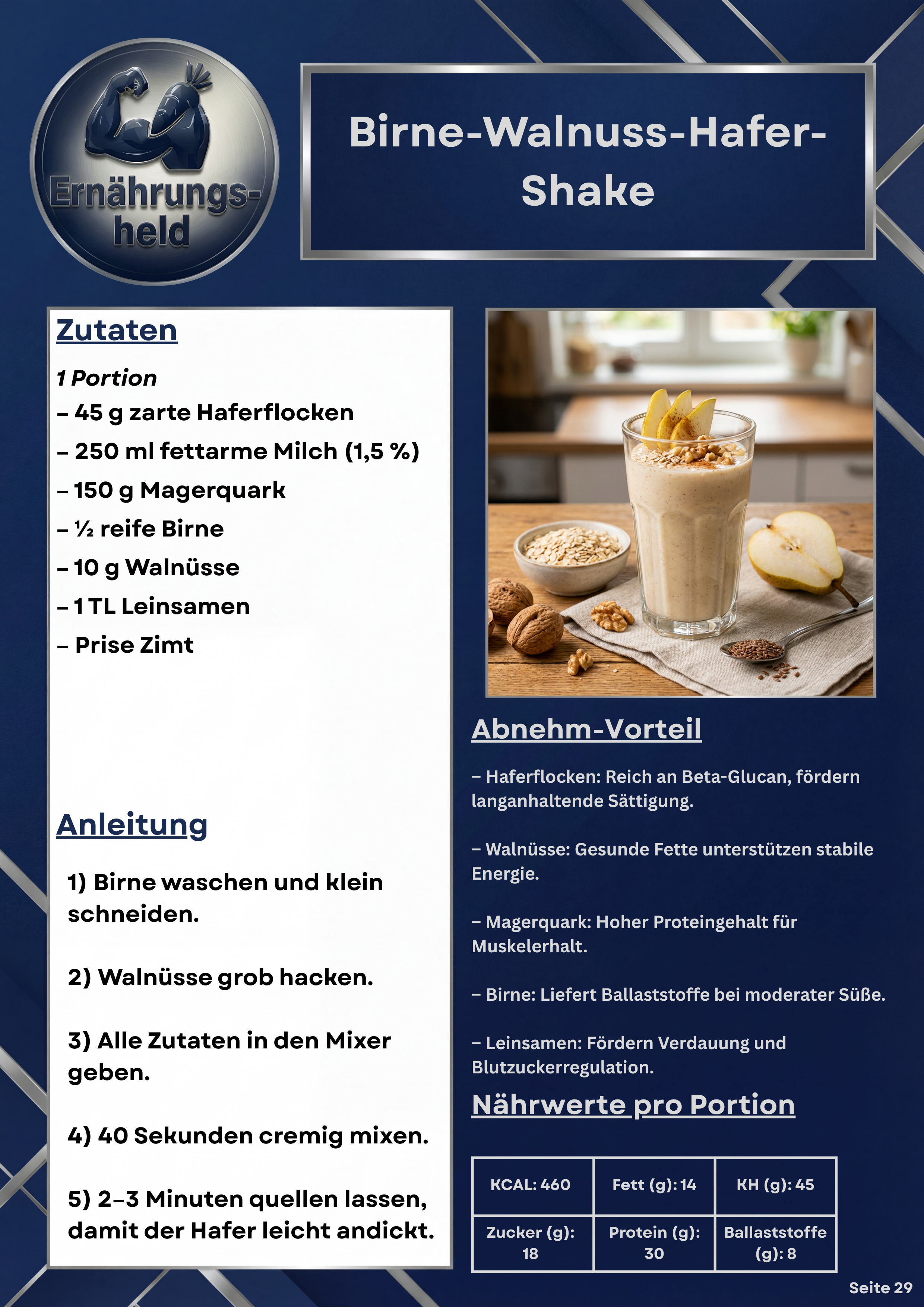 Abnehmen leicht gemacht – 50 Shakes und Smoothies zum Abnehmen (eBook)